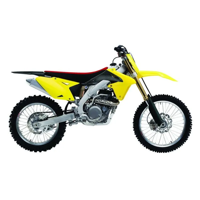 Plaques latérales POLISPORT couleur origine (14-15) jaune Suzuki RM-Z450 - piecemotoquad