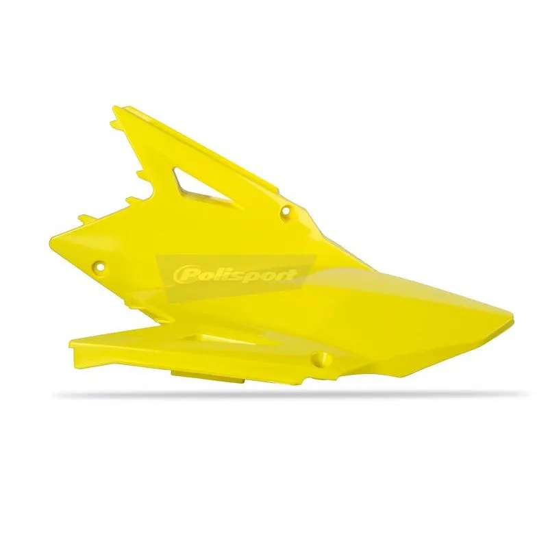 Plaques latérales POLISPORT couleur origine (14-15) jaune Suzuki RM-Z450 - piecemotoquad